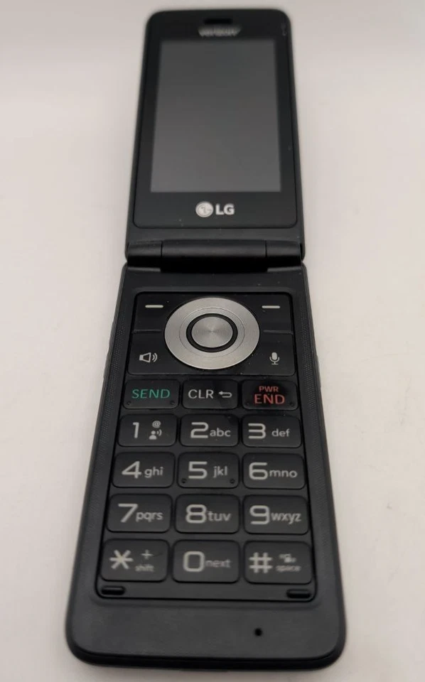 LG Exalt VN220 Verizon 4G LTE Flip Smartphone 5MP Camera Silver Not Working READ - Image 3 of 4
