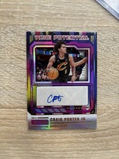 2023-24 Recon Craig Porter Jr. Rookie RC Auto / 49 Cavaliers 10/49