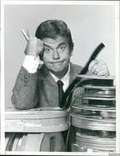 1982 Dick Clark Tv Host Censored Bloopers Celebrity Film Producer Photo 7X9