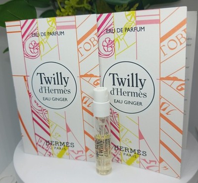 2x D'Hermes Twily Eau Ginger 2ml Sample