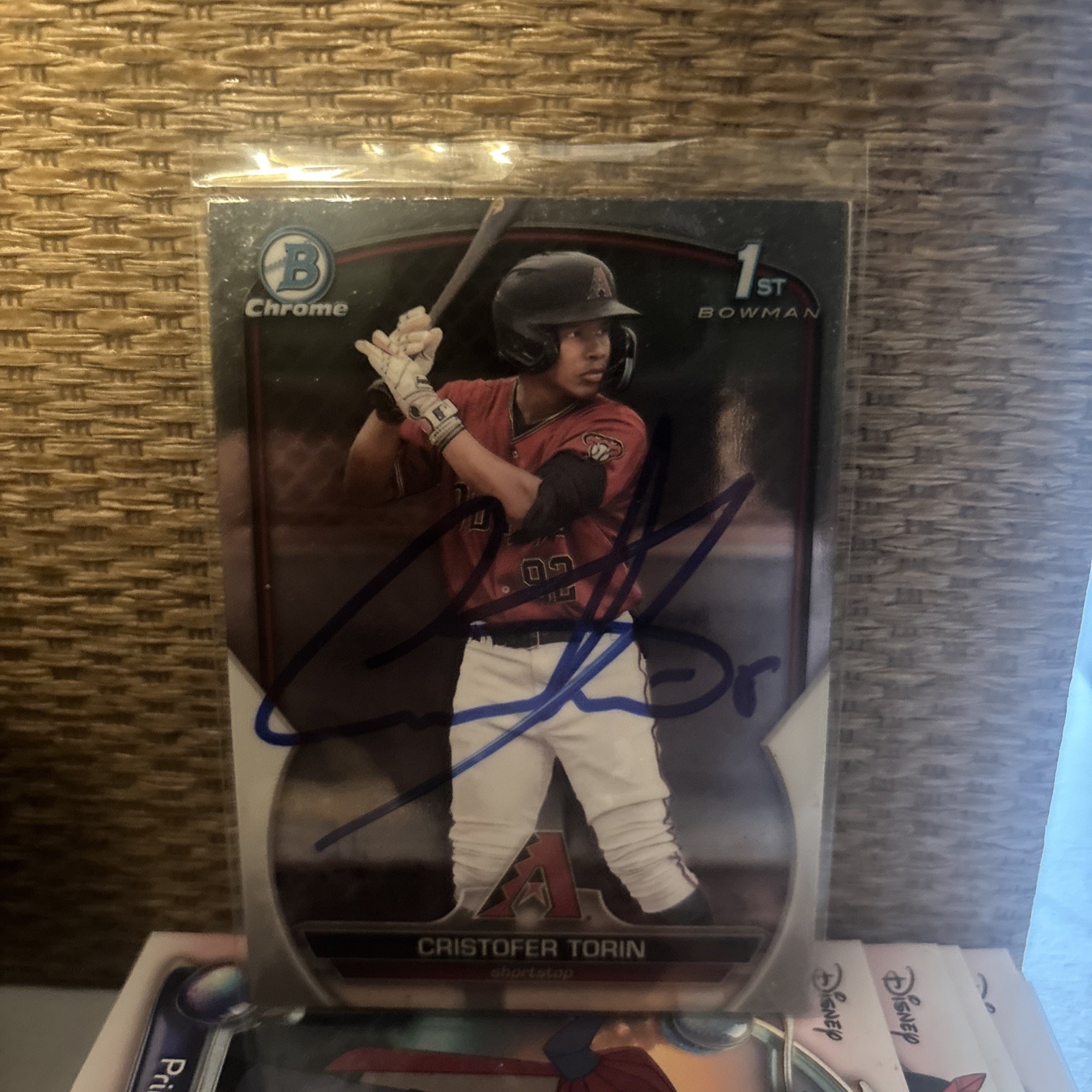 2023 1st Bowman chrome Cristofer Torin In Person auto