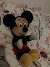 Vintage Euro Disney Mickey Mouse Soft Plush Toy .Collectable.