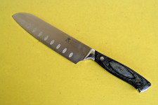 BGMP - SANTOKUMESSER - K&Uuml;CHENMESSER - 30,3cm  - hochwertig - Holzgriff -sehr gut
