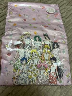 3COINS x Sailor Moon Drawstring Purse M/L Size New Unopened
