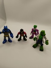 Fisher Price Imaginext DC Super Friends Figure Lot 4 Figures Loose