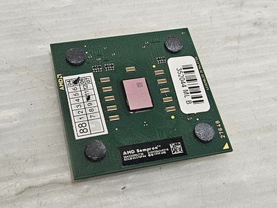 AMD Sempron 2200+, 1.5GHz, SDA2200DUT3D, Thoroughbred, Socket A, Green, Working