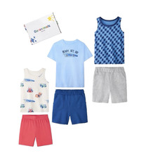 NWT Garanimals Toddler Boy 2T 6-Piece Summer Outfit Set Mix  Match Clothes