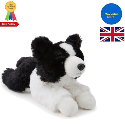 Entzückender 30 cm Border Collie Plüschtier - die umweltfreundliche beste Freundin Ihres Kindes