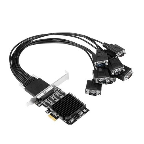 Scheda di Espansione PCIE A 8 Porte RS232 Scheda Seriale DB9 PCI-e A 8 Port5374