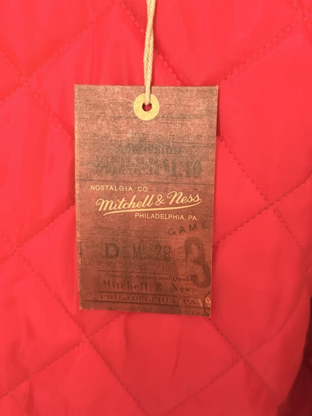 Mitchell & Ness Minnesota Wild NHL Heavyweight Satin Jacket Large New $150 - product detail image 8