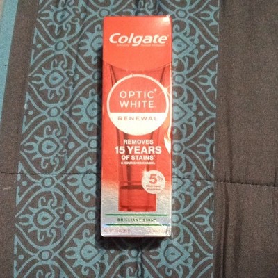 Colgate Optic White Renewal Toothpaste 3oz-NEW!!!
