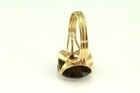Vintage 14K Solid Gold Smokey Quartz Cocktail Candy Stone Ring Rare Size 11.25 — photo 4