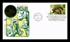 US COVER PARASAUROLOPHUS WORLD OF DINOSAURS FDC PANDA THERMOGRAPHED CACHET