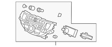 Genuine Honda Panel Front NEW OEM 39170-TA0-A...