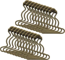 Lusofie 20Pcs Dungaree Suspender Clips Overall Buckles 1.5 Inch Wide Bronze 
