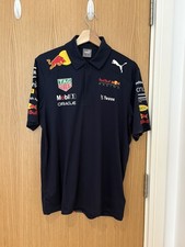 Oracle Red Bull Racing F1 Formula 1 Polo Shirt 2022 Medium