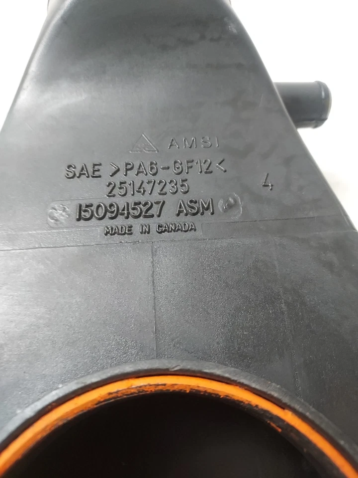 1996-2005 CHEVROLET BLAZER 4.3 ADAPTADOR DE ENTRADA DE AR GM 25147235 - Imagem 3 de 4