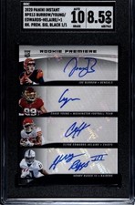 2020 Instant Joe Burrow Young Edwards-Helaire Ruggs Rookie Auto TRUE 1/1 SGC