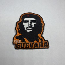 Iron Sew On Patch - Orange Che Guevara BgD