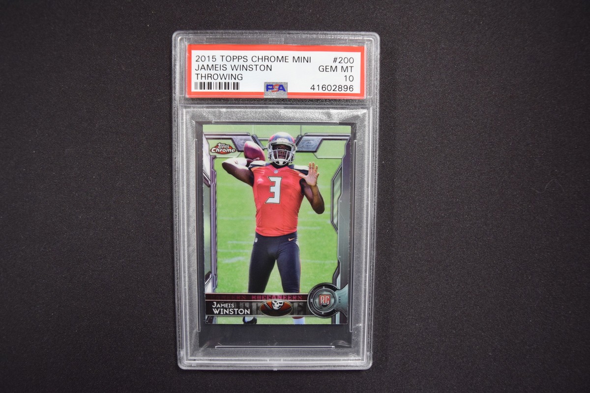 Jameis Winston Topps Chrome Mini #200 Throwing