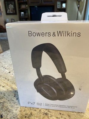 Bowers & Wilkins Px7 S2 Over-Ear Headphones - Advanced Noise Cancellation, Techn