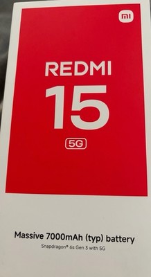 Xiaomi Redmi 15 256GB Schwarz