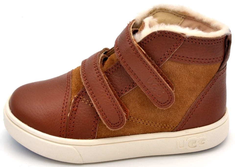 UGG Toddlers Rennon Ii Shoes | Chestnut | 1104989T-CHE | Authentic New - Image 2 of 4