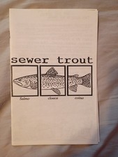Sewer Trout Zine 2011 Punk Fanzine Hal MacLean Wywiad Rzadki 20 stron Jim
