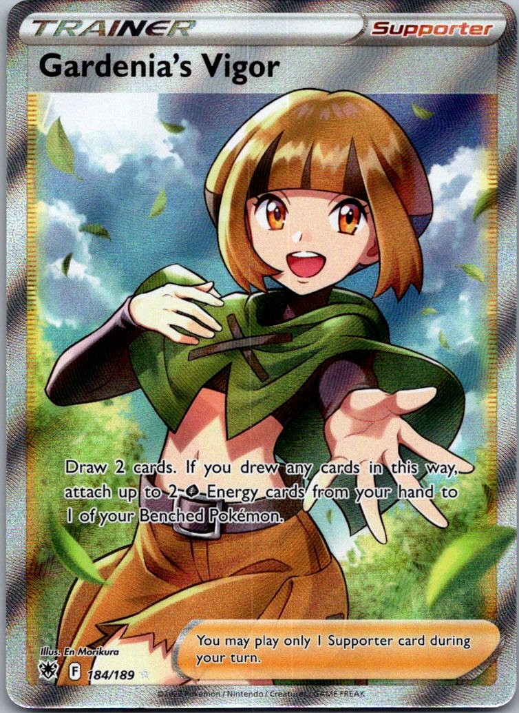 SWSH10: Astral Radiance #184/189 Gardenia's Vigor (Full Art)