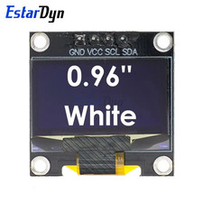 DIYUSER 0.96 Inch OLED SSD1306 White/Blue/Yellow 128X64 IIC I2C Serial Display 1