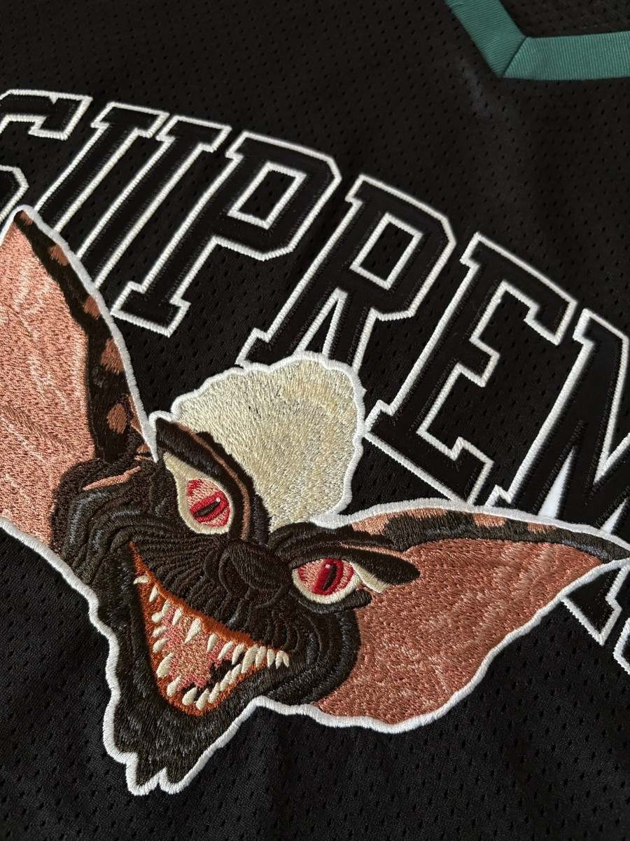 Supreme Gremlins Hockey Jersey Top FW22 Size Extra Large XL Black