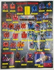Vtg MOTU Masters Of Universe Figure Reference Poster 1985 Checklist He-Man 21x16