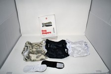 Pet Parents Washable Female Dog Diapers Extender Camo 3 pack-Size: LARGE NIB