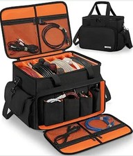 High Capacity DJ Cable File Bag with 6 Detachable Dividers for Cords Accessori