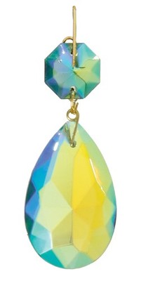 B&P Lamp 1 1/2'' (38Mm) Iridescent Pendalogue