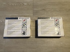 2 x NEW & SEALED retro-bit Sega Saturn 2.4Ghz Wireless Controller Arcade Pad