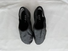 Dance Jazz Shoes Bloch Ladies 6 Black Leather Slip On Split Sole