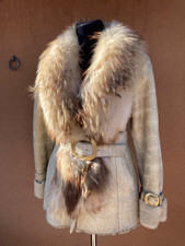 Manteau hiver en cuir S