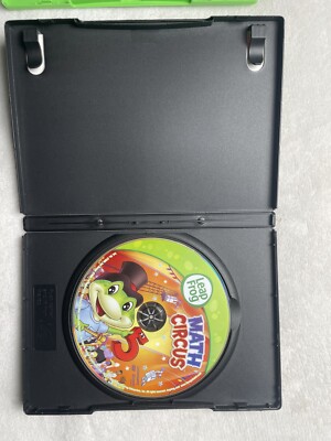 Leap Frog Learning 2 DVD Lot Math Circus Amazing Alphabet