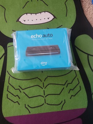 Black Amazon Echo Auto Hands-free Alexa Brand New Sealed NIB