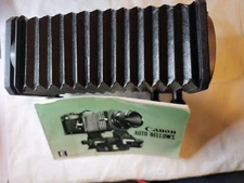 Canon Auto Bellows for FD/FL Lenses with Instructions w Double Release Cable.