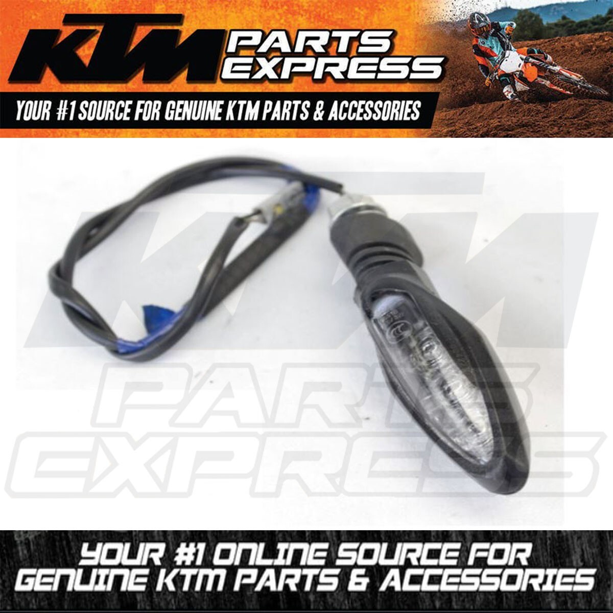 NEW OEM KTM INDICATOR BLINKER FRONT RIGHT SIDE 200 390 DUKE RC R 