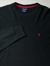 Mens ralph Lauren long sleeve sleepwear black Medium M