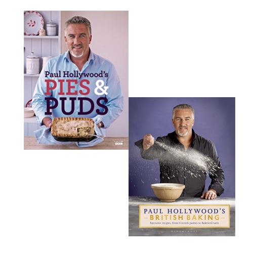 Paul Hollywood's Collection 2 Books Set British Baking  & Pies and Puds