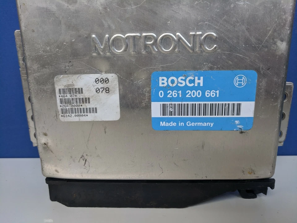 Control eléctrico genuino Alfa Romeo 164 Uni Ecu 0 261 200 661 0261200661 pieza OEM Foto 2 de 3