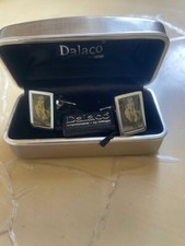 Gemelos Dalaco de acero inoxidable con imagen de Marlyn Munroe