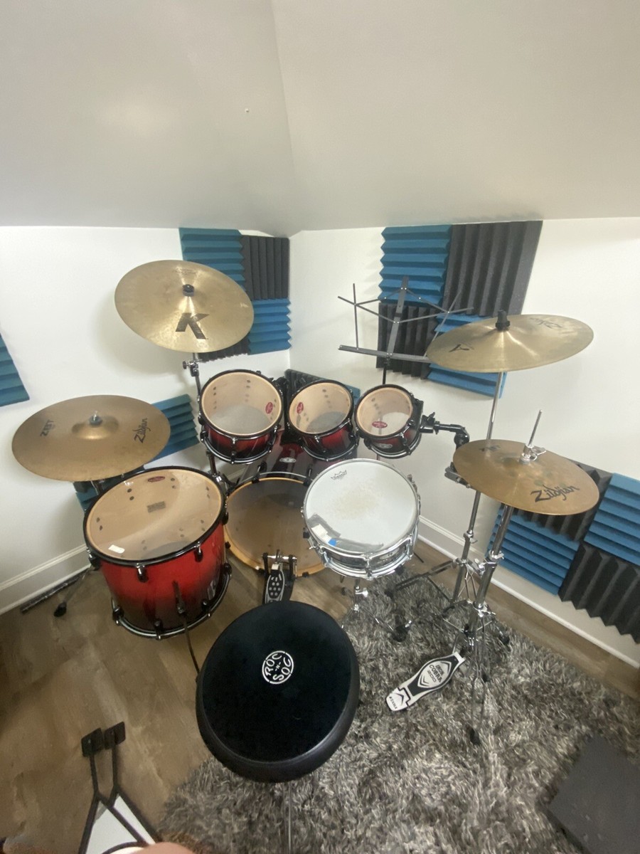 Pearl Vision 5-piece Drum Set | eBay