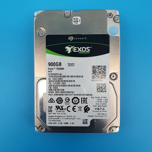 Seagate Exos 15E900 ST900MP0146 900GB 2.5″ 12Gb/s Enterprise SAS HDD