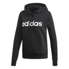 Adidas Women Essentials Linear Pullover Hoodie Sweatshirt Hoody Size XS S M L