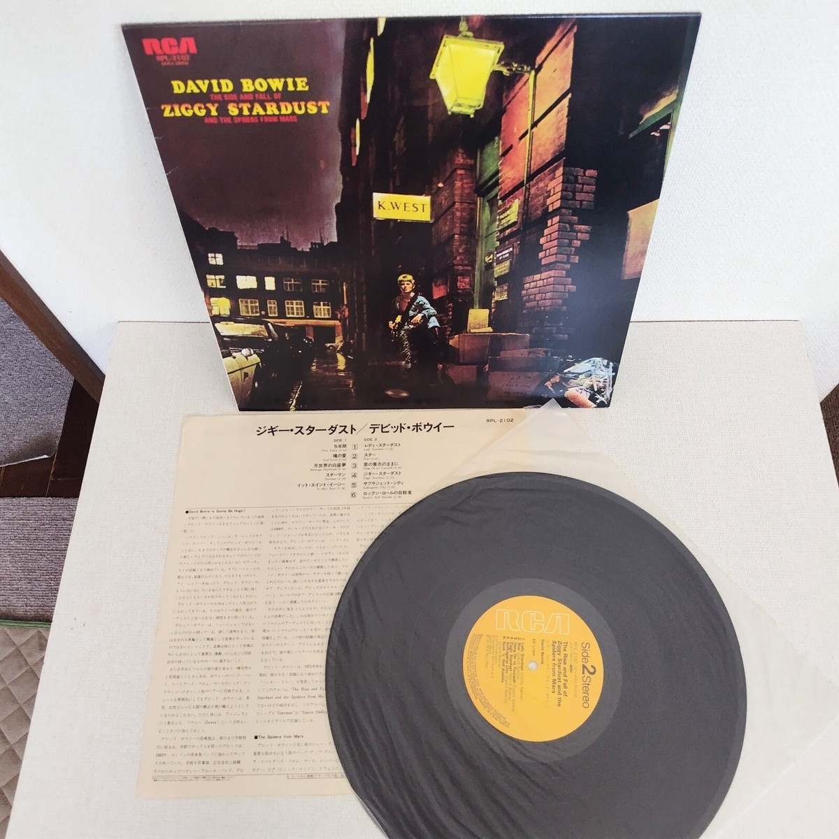 デビット　ボウイ DAVID BOWIE / ZIGGY STARDUST VINYL RECORD JAPAN RPL-2102 | eBay